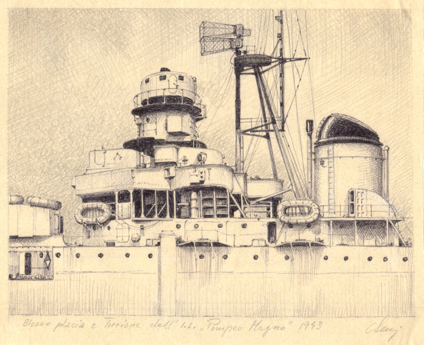 1943 - Incrociatore leggero 'Pompeo Magno'